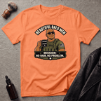 No Hair No Problem Version #1 T‑Shirt
