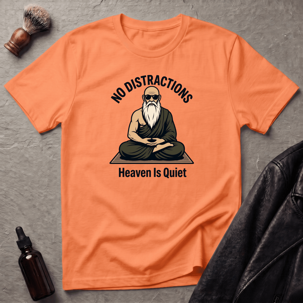 No Distractions Monk T‑Shirt
