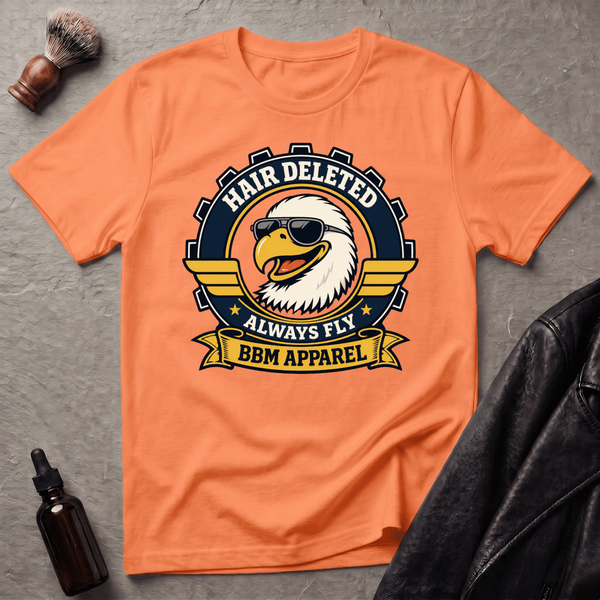Hair Deleted Eagle T‑Shirt