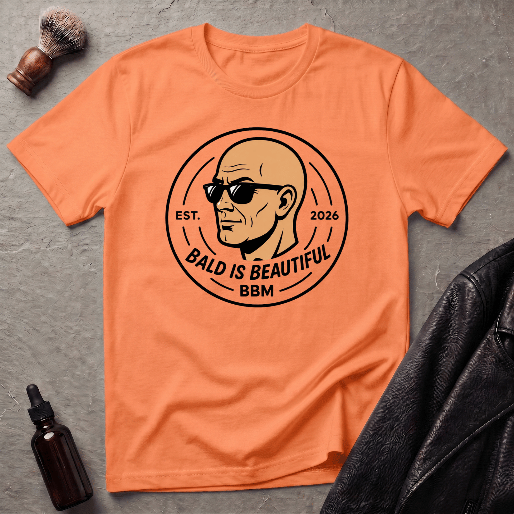 Bald is Beautiful T‑Shirt