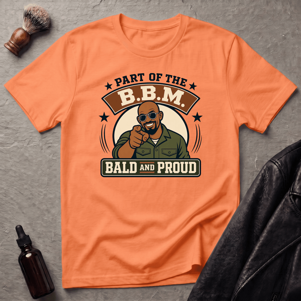 Bald and Proud Version #2 Military T‑Shirt