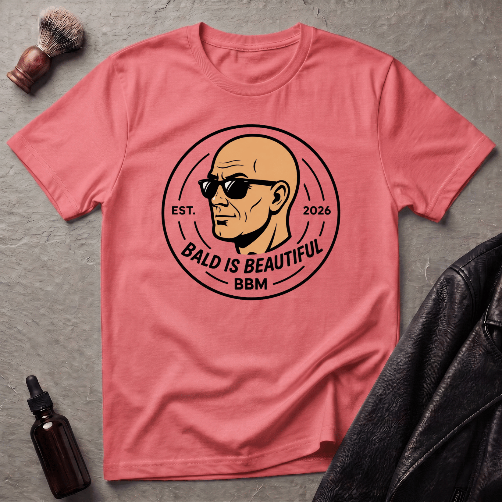 Bald is Beautiful T‑Shirt