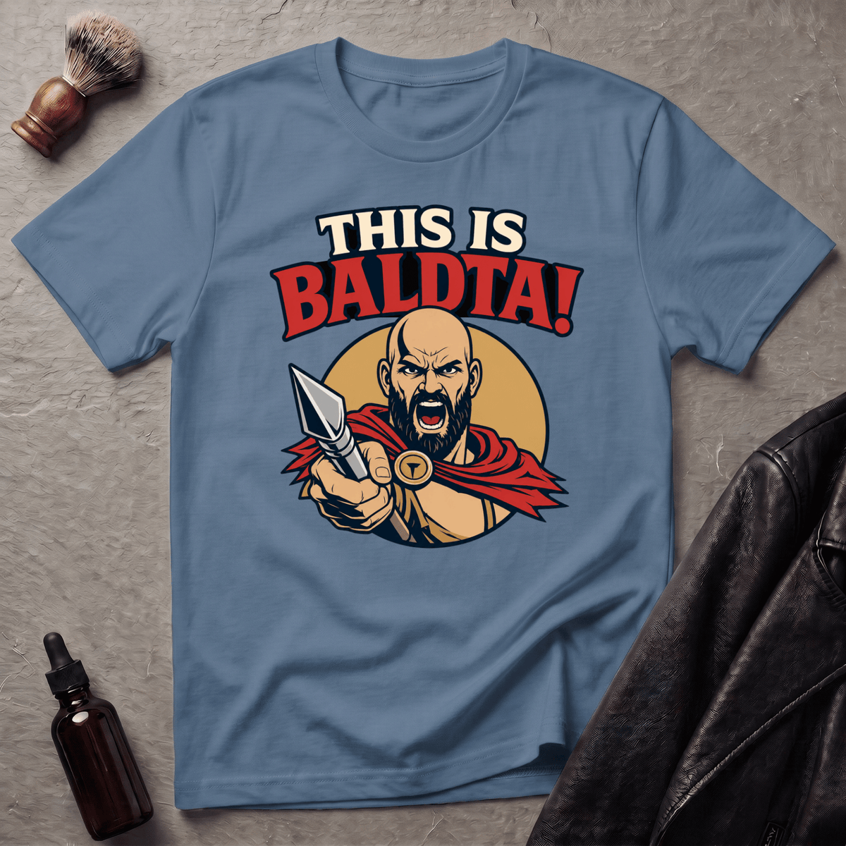This Is Baldta Spear Spartan T‑Shirt