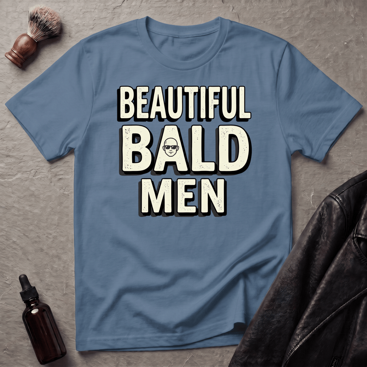 Beautiful Bald Men Logo T‑Shirt