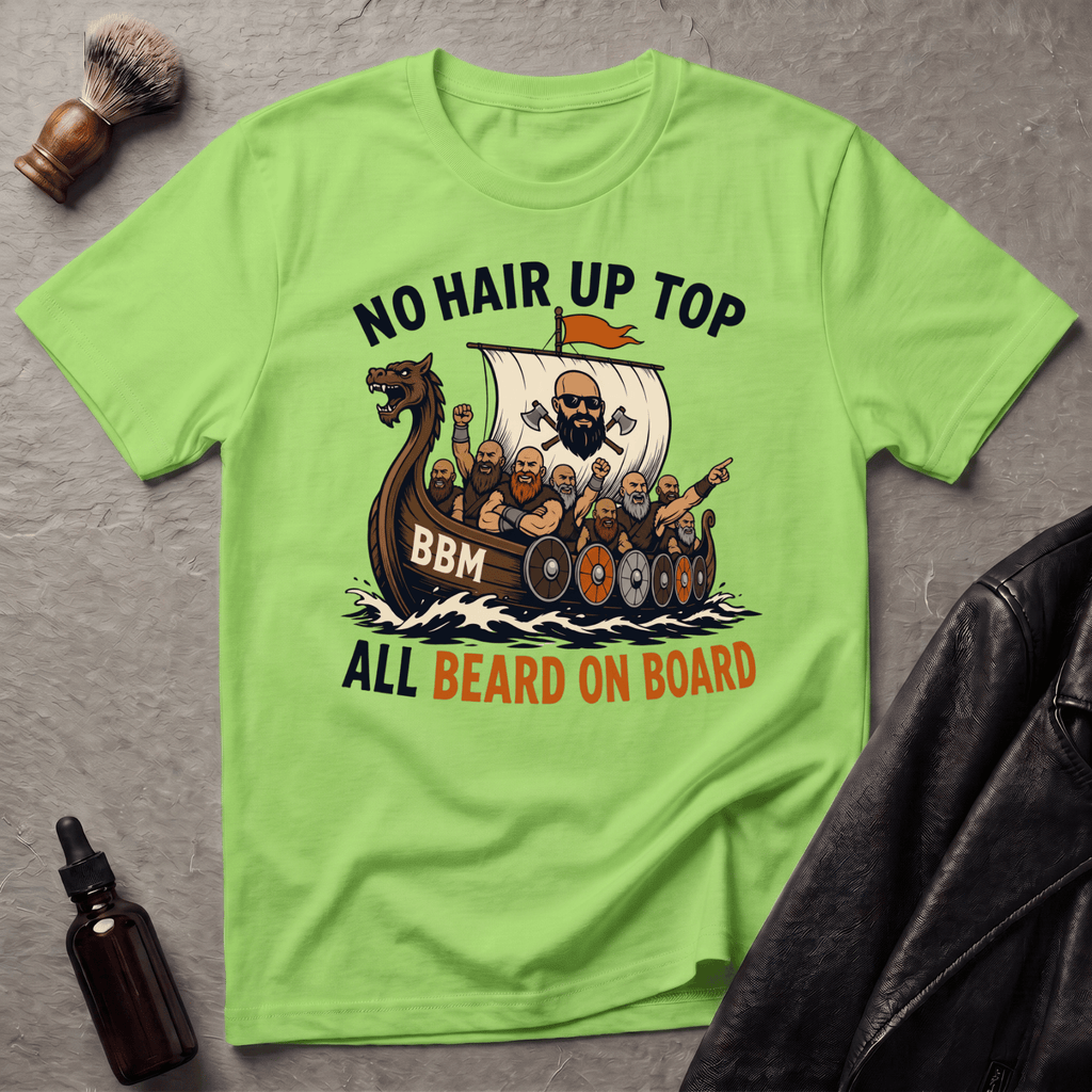 All Beard On Board Viking T‑Shirt