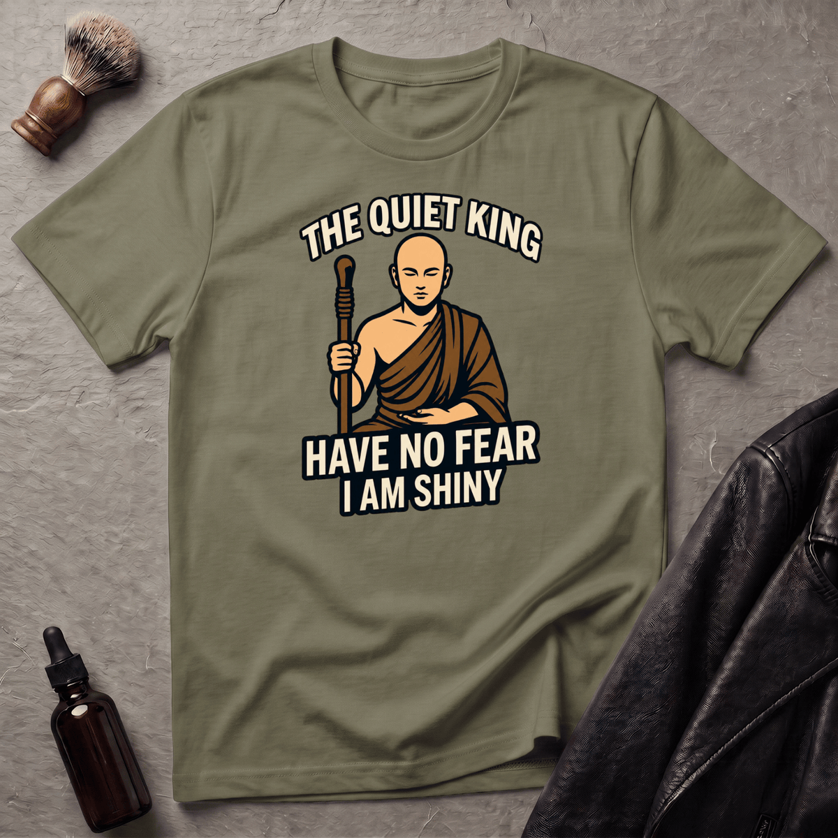 The Quiet King Monk T‑Shirt