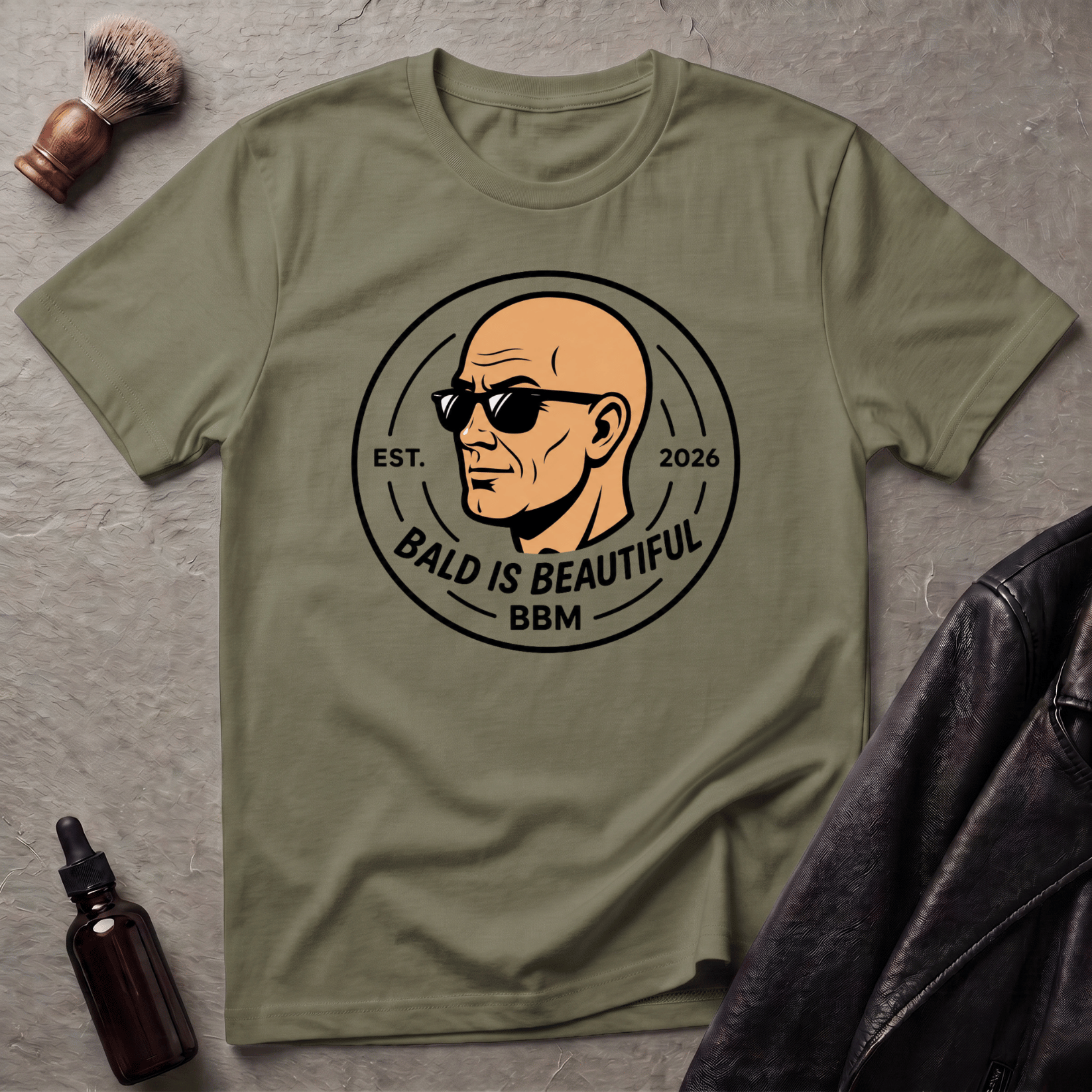 Bald is Beautiful T‑Shirt