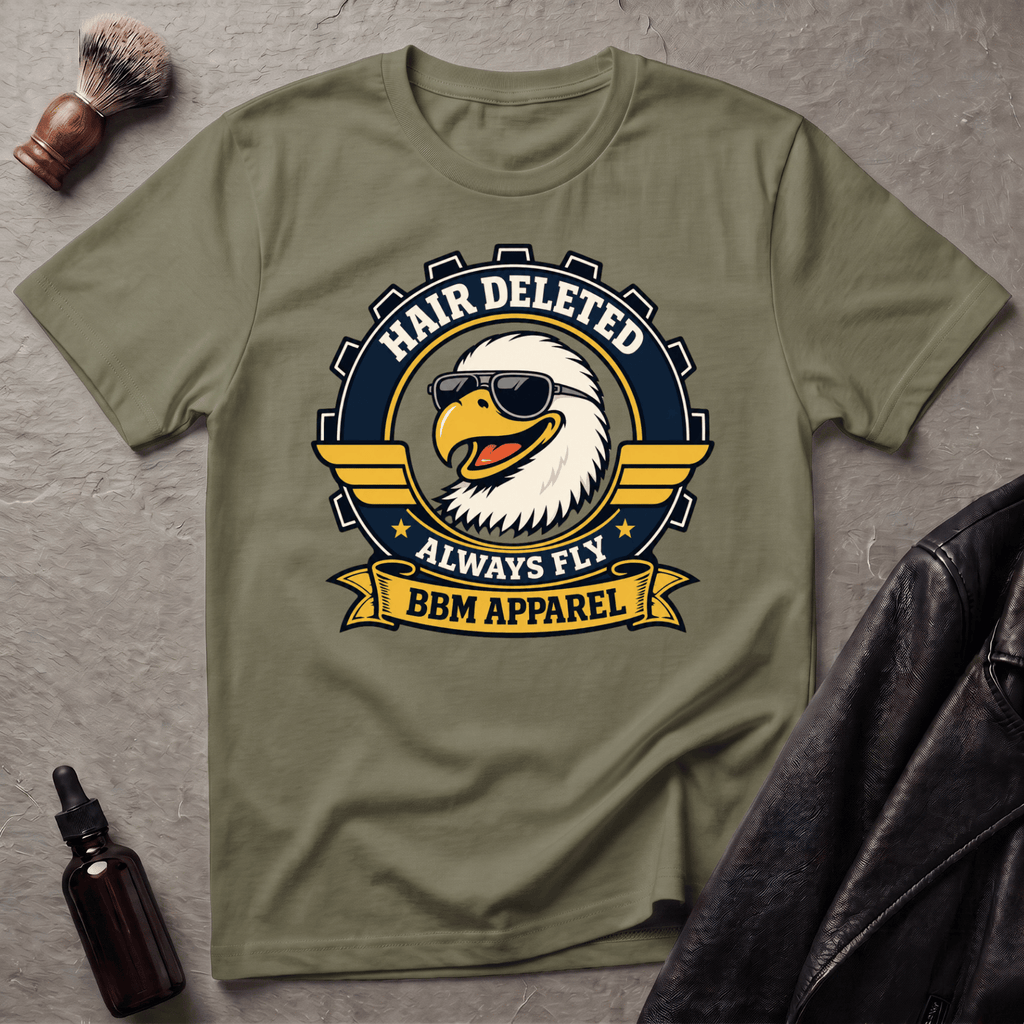 Hair Deleted Eagle T‑Shirt
