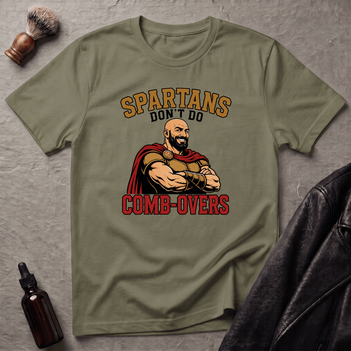 Comb Over Spartan T‑Shirt
