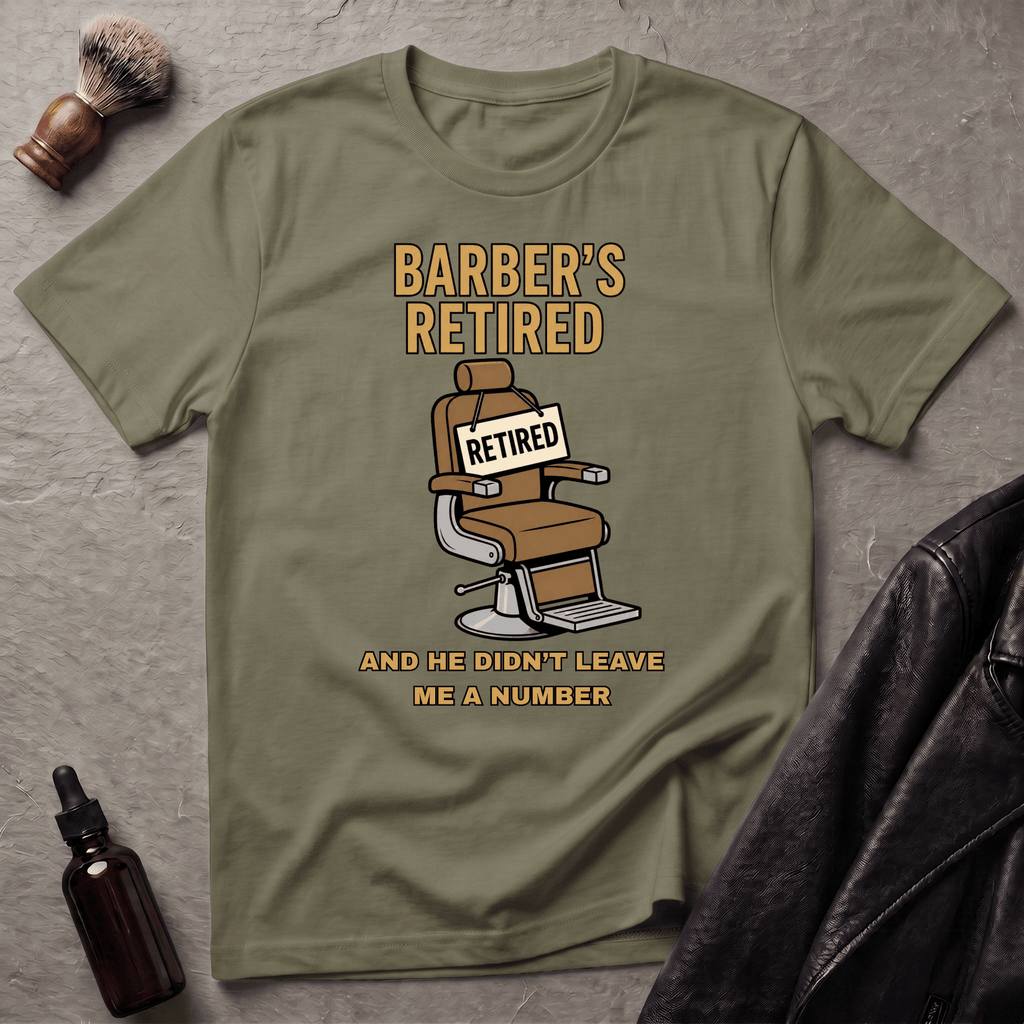 Retired Barber T‑Shirt