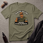 No Hair No Problem Version #1 T‑Shirt