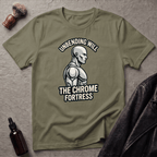 The Chrome Fortress Monk T‑Shirt