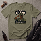 Bald By Choice Version #1 Military T‑Shirt