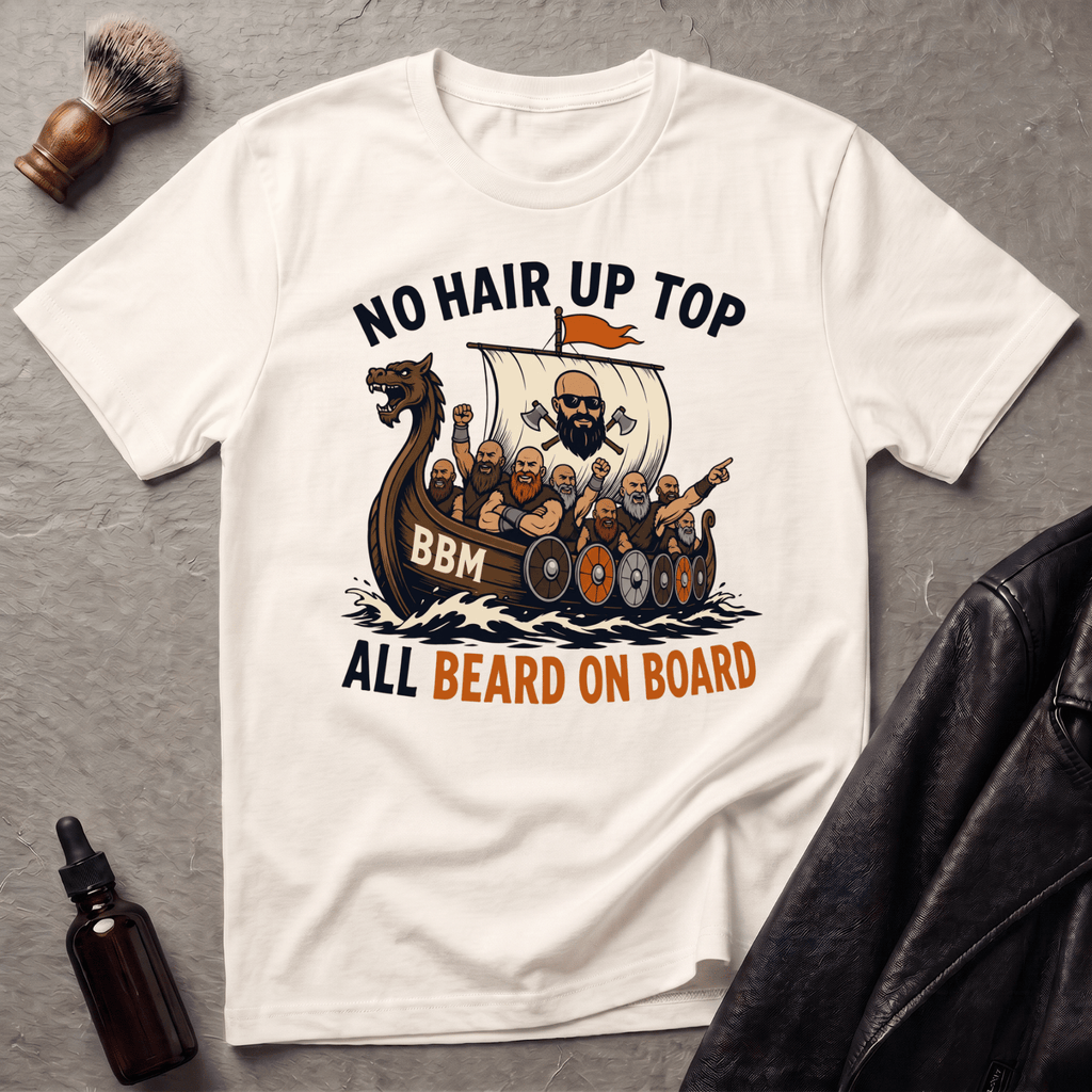 All Beard On Board Viking T‑Shirt