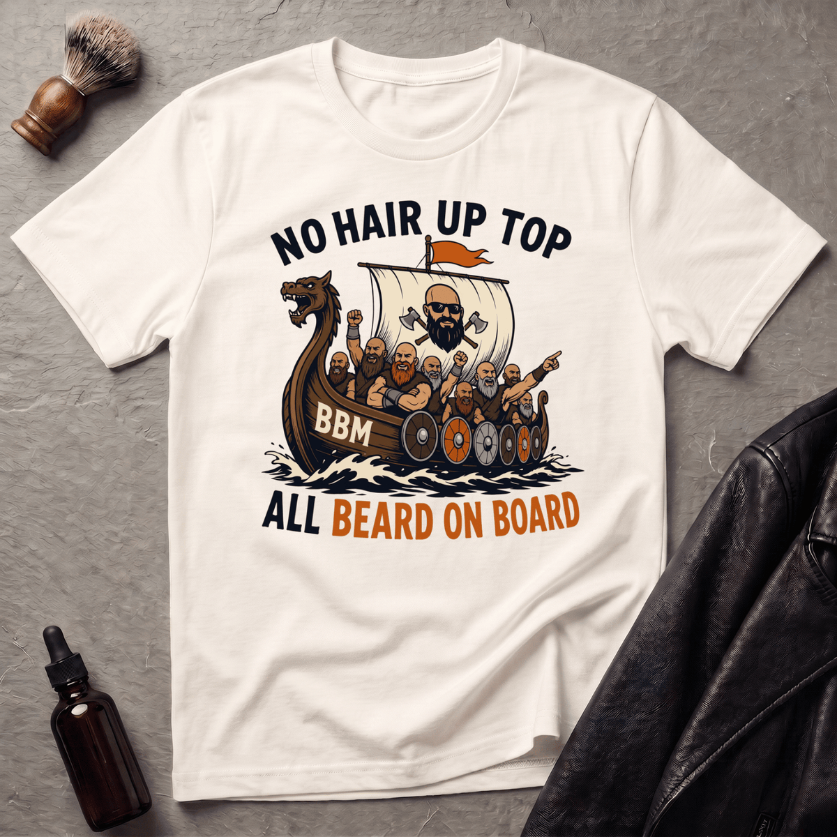 All Beard On Board Viking T‑Shirt