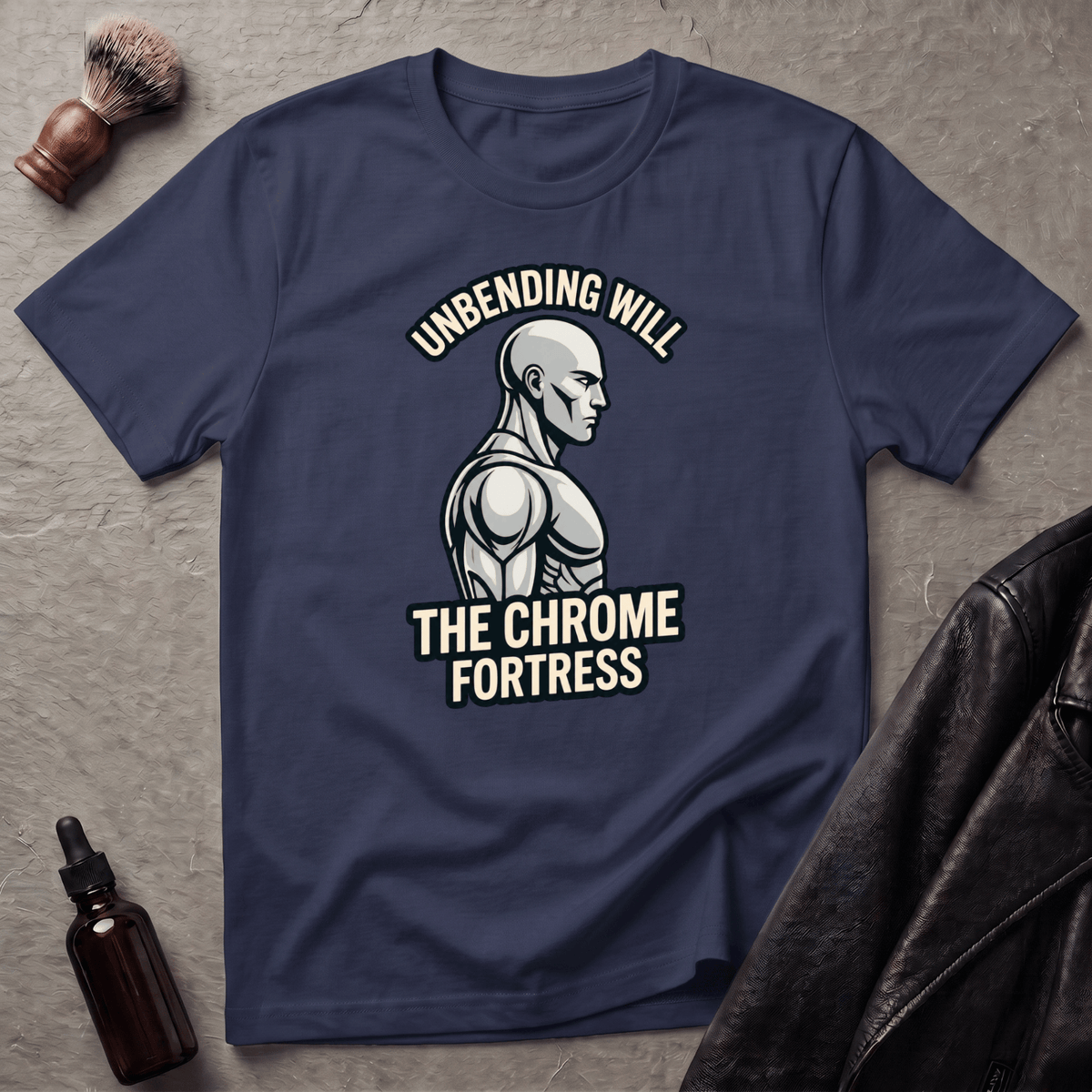 The Chrome Fortress Monk T‑Shirt