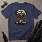 Bald By Choice Version #1 Military T‑Shirt