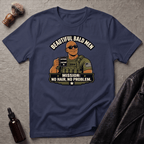 No Hair No Problem Version #1 T‑Shirt