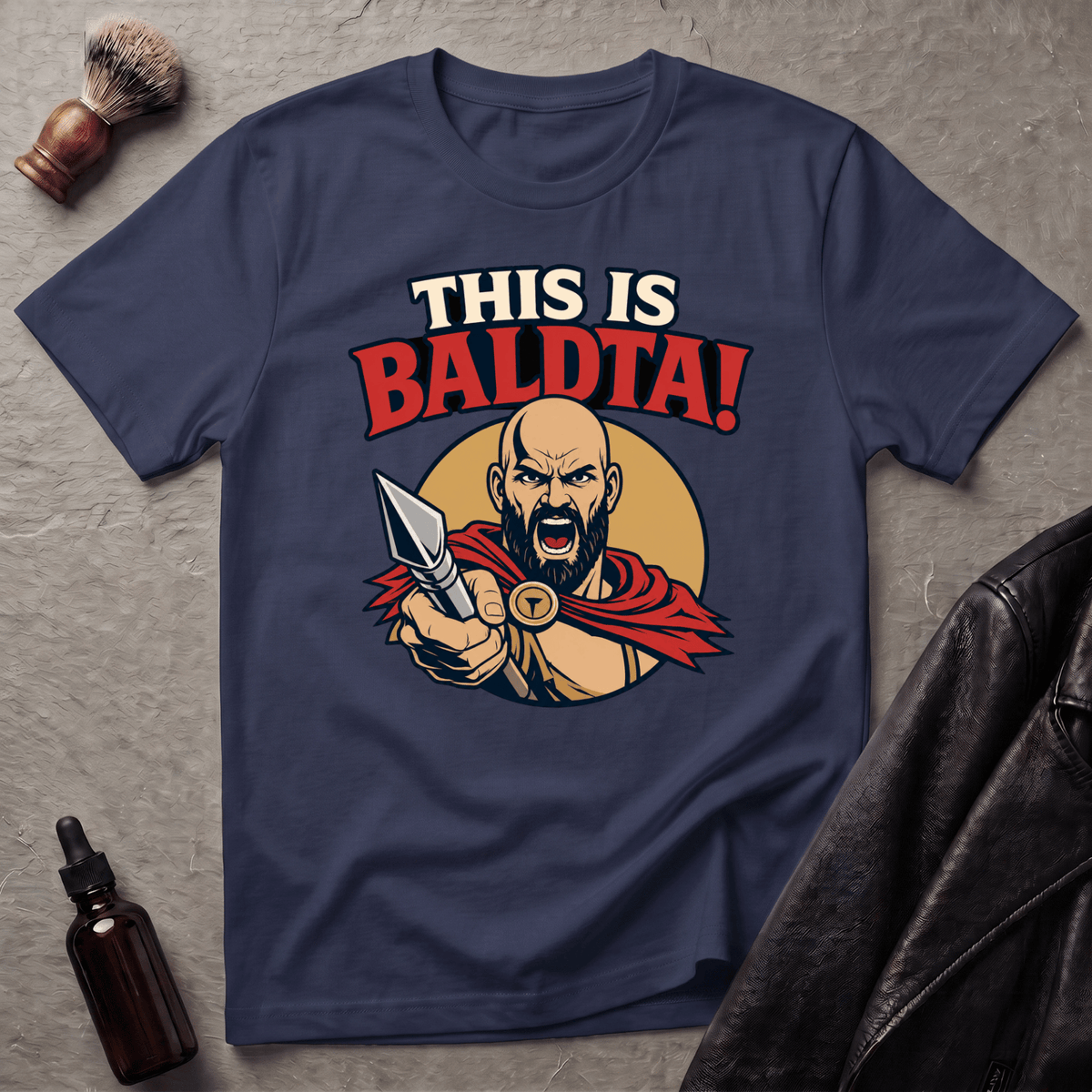 This Is Baldta Spear Spartan T‑Shirt