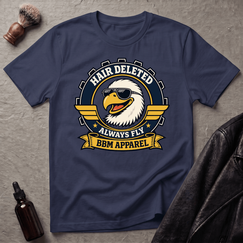 Hair Deleted Eagle T‑Shirt