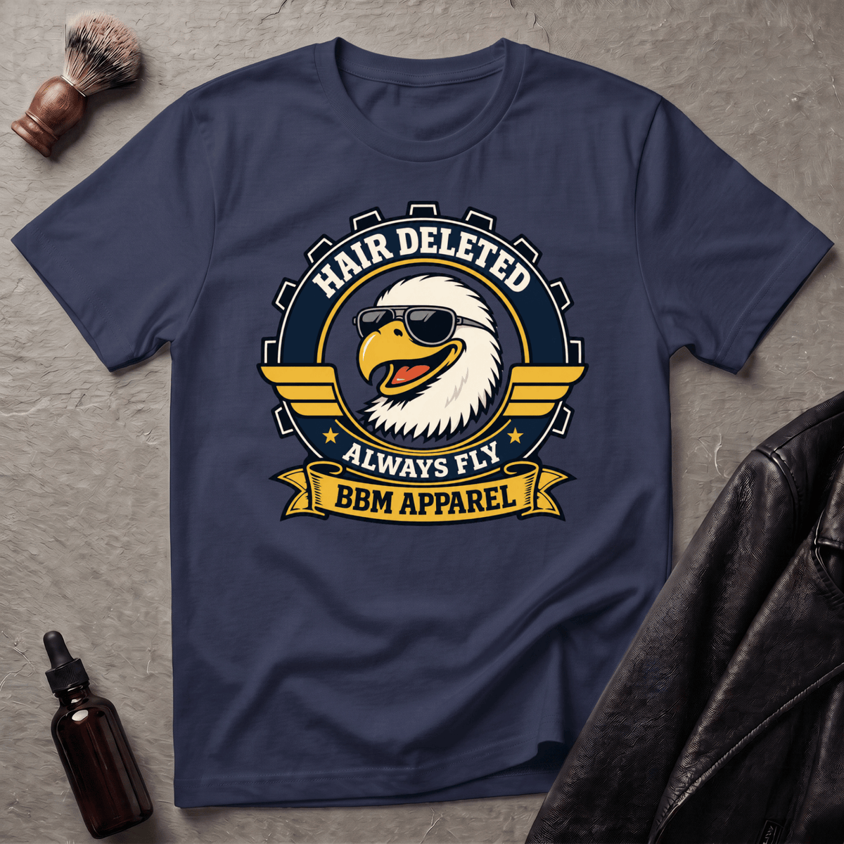 Hair Deleted Eagle T‑Shirt