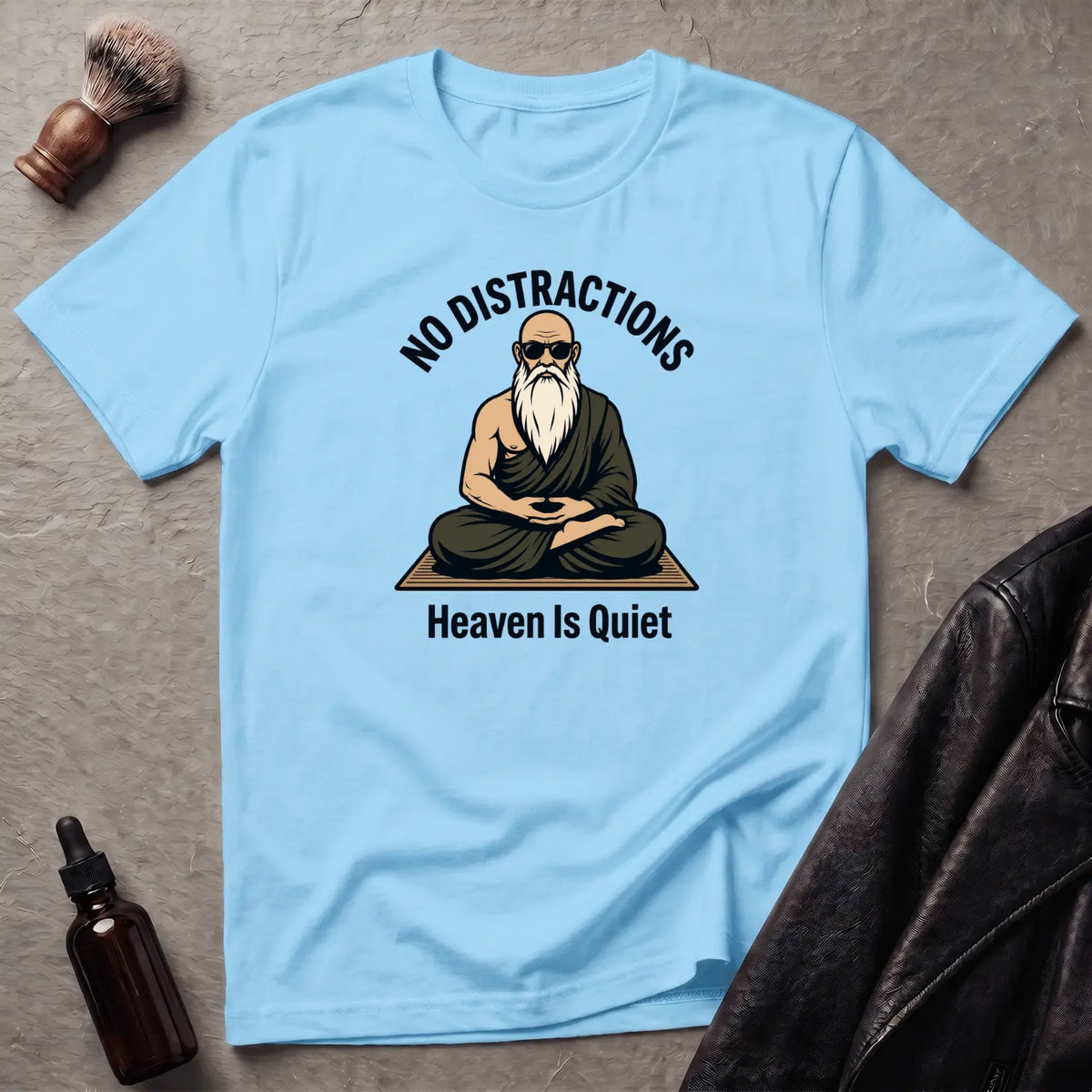 No Distractions Monk T‑Shirt