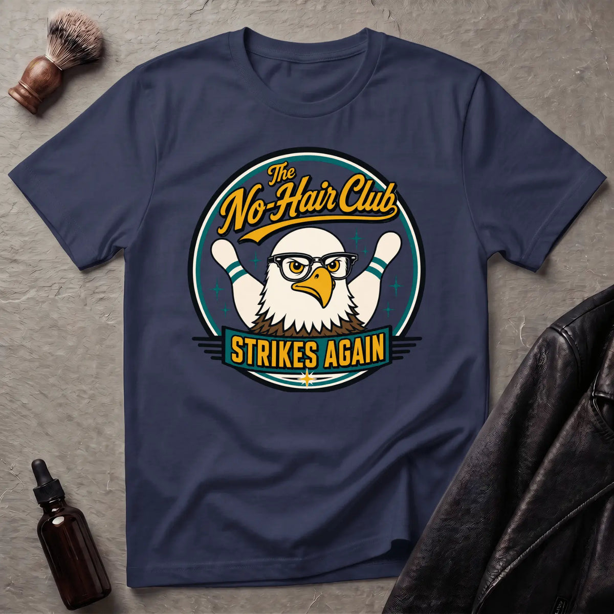 No Hair Club Eagle T‑Shirt