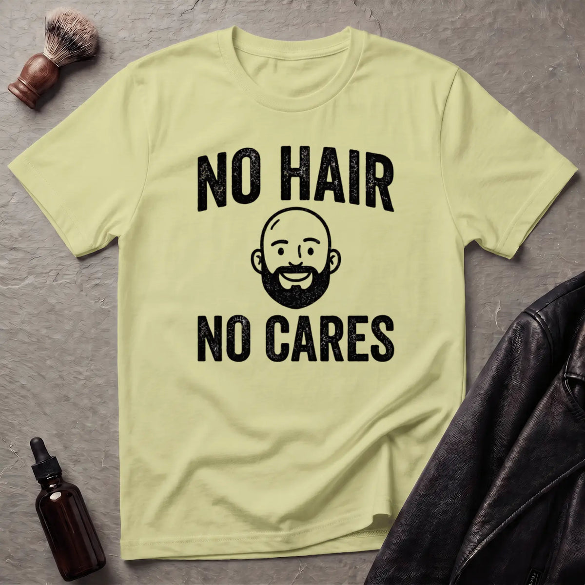 No Hair No Cares T‑Shirt