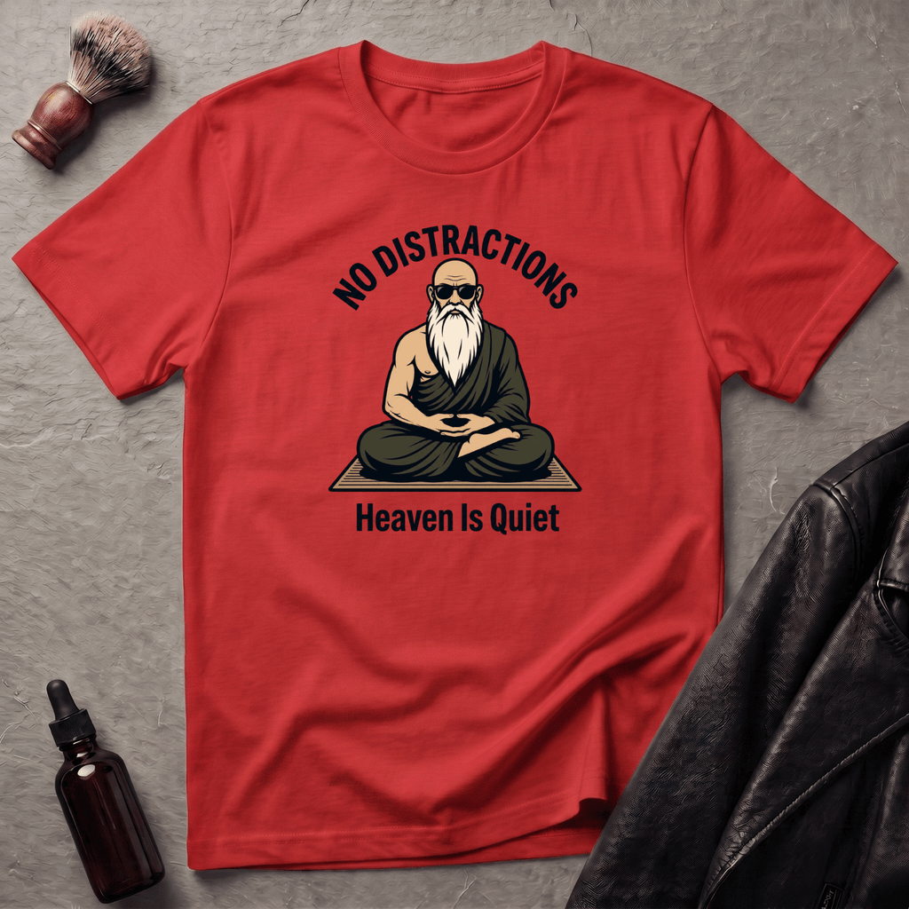 No Distractions Monk T‑Shirt