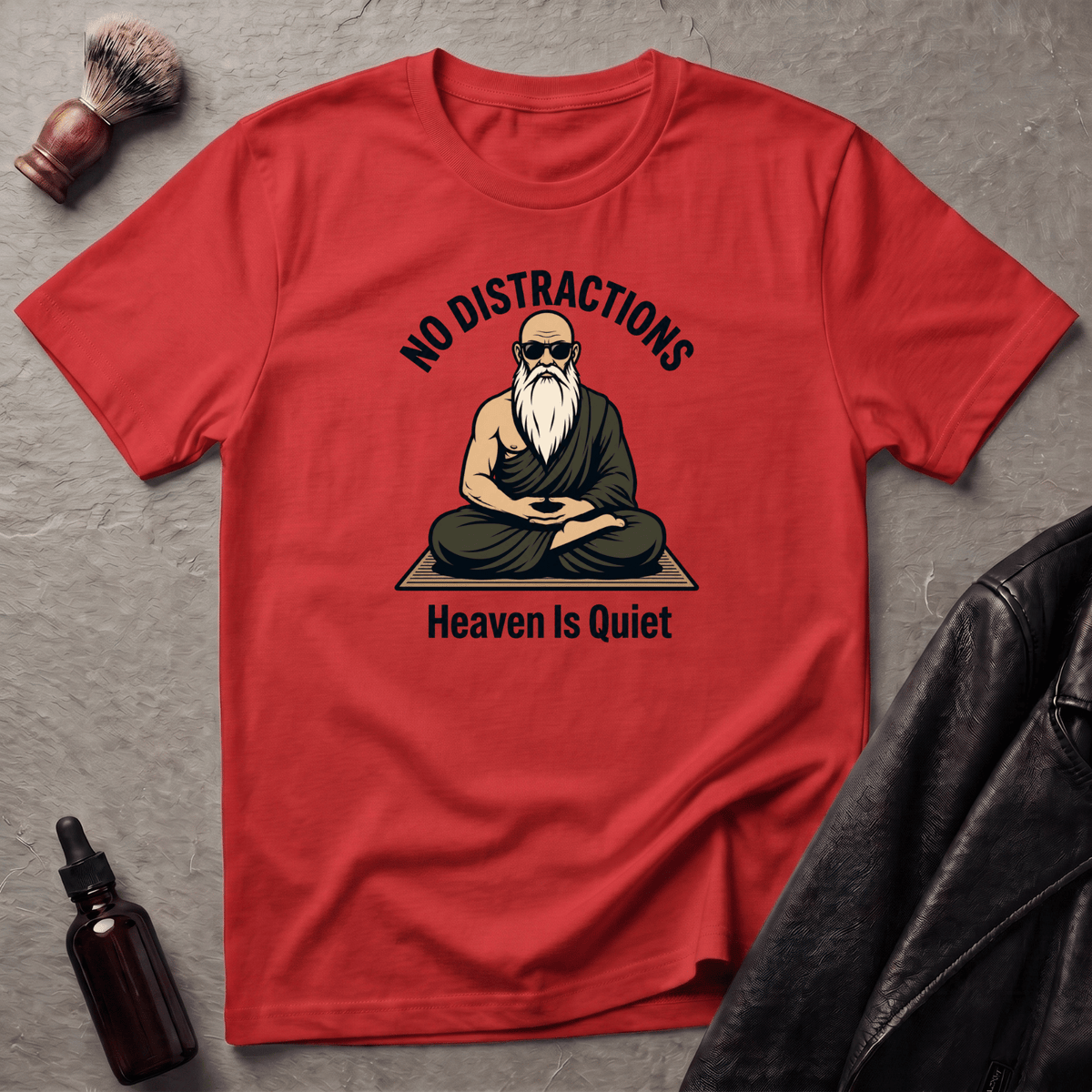 No Distractions Monk T‑Shirt