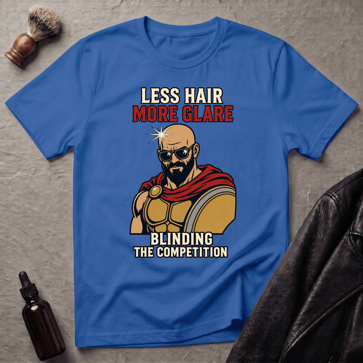 Less Hair More Glare T‑Shirt