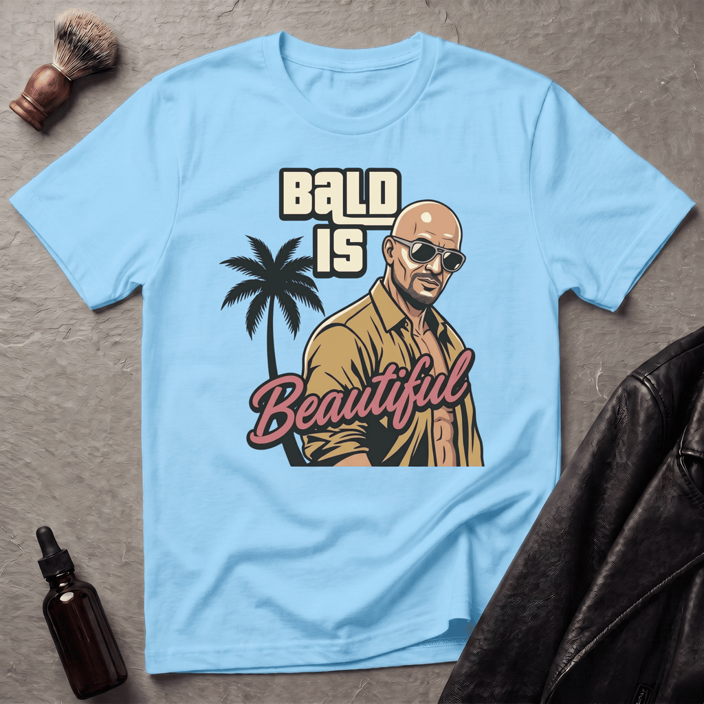 Bald Is Beautiful Player T‑Shirt