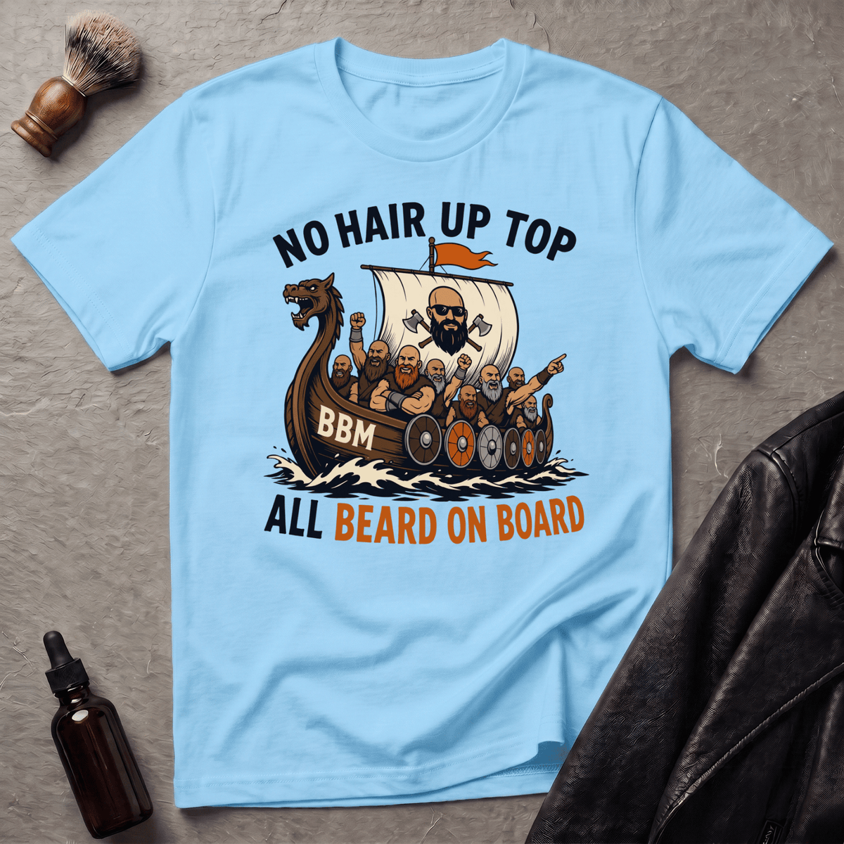 All Beard On Board Viking T‑Shirt