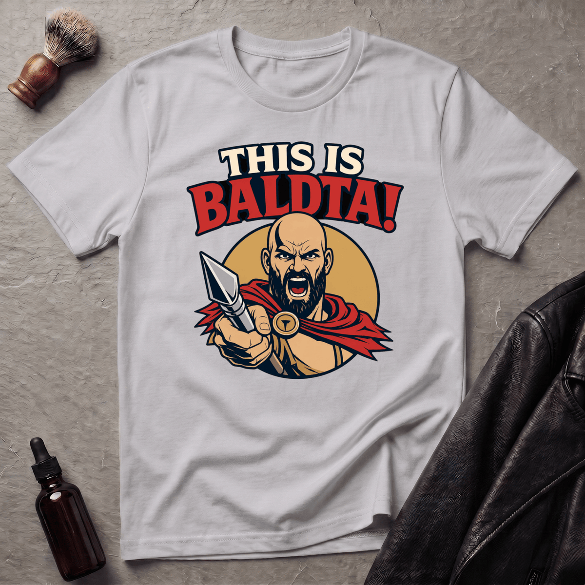 This Is Baldta Spear Spartan T‑Shirt