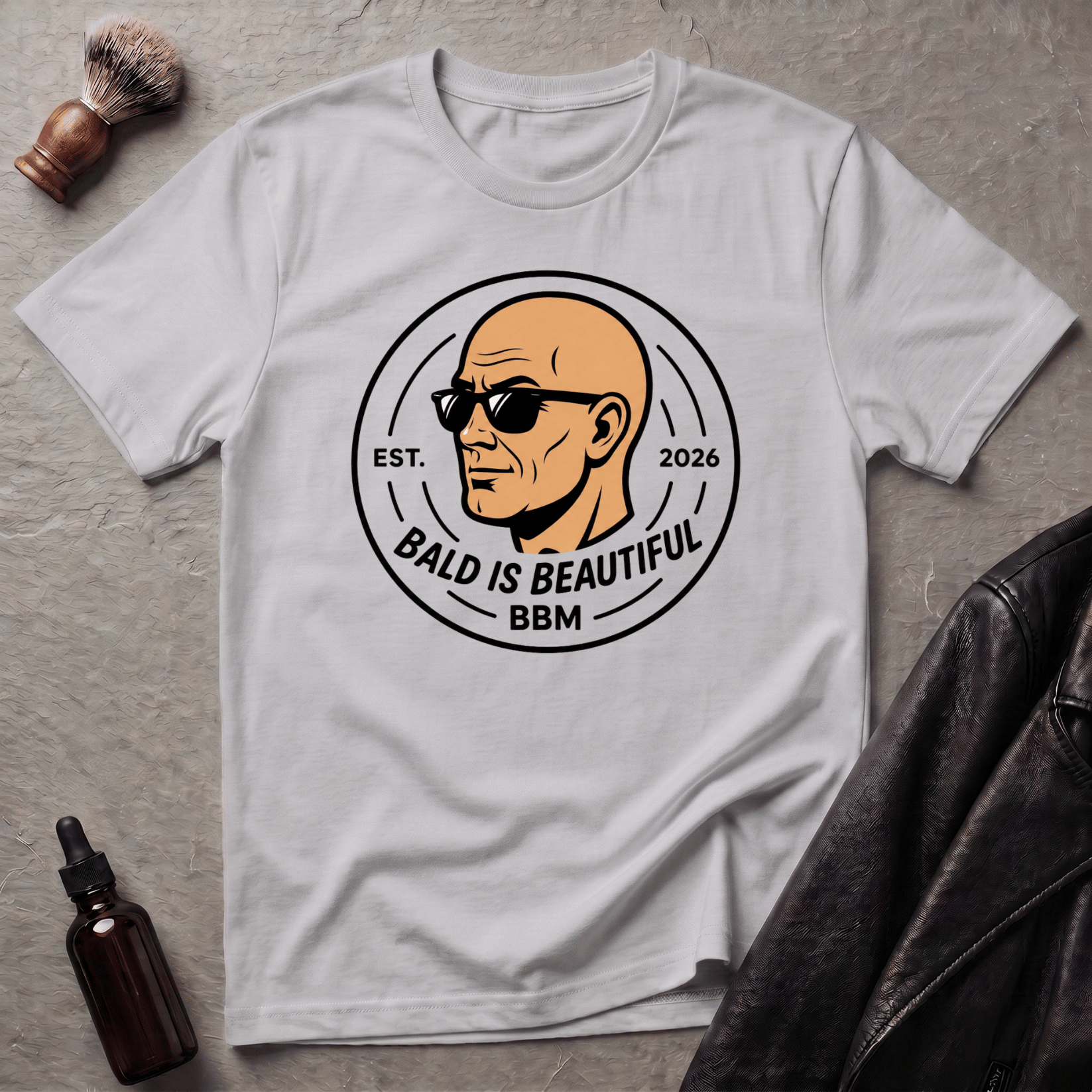Bald is Beautiful T‑Shirt