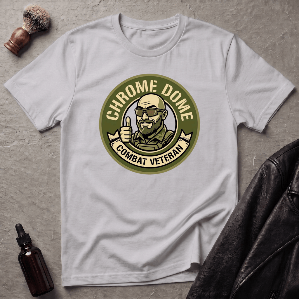 Chrome Dome Military T‑Shirt