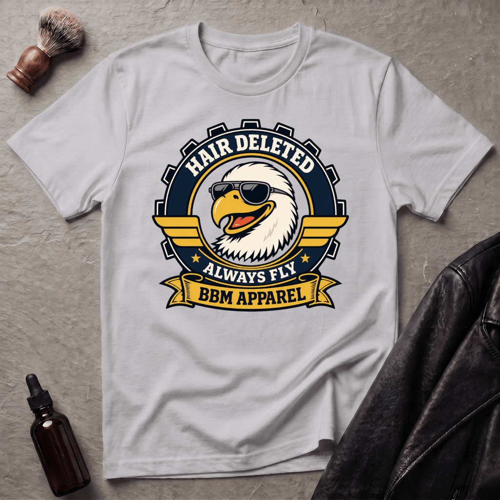 Hair Deleted Eagle T‑Shirt