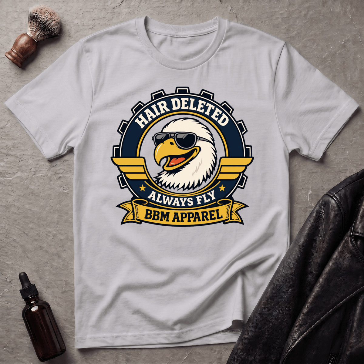 Hair Deleted Eagle T‑Shirt