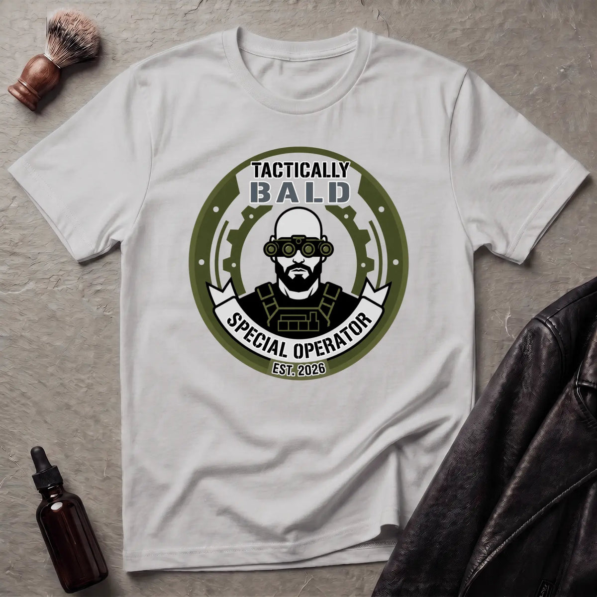 Tactically Bald T‑Shirt