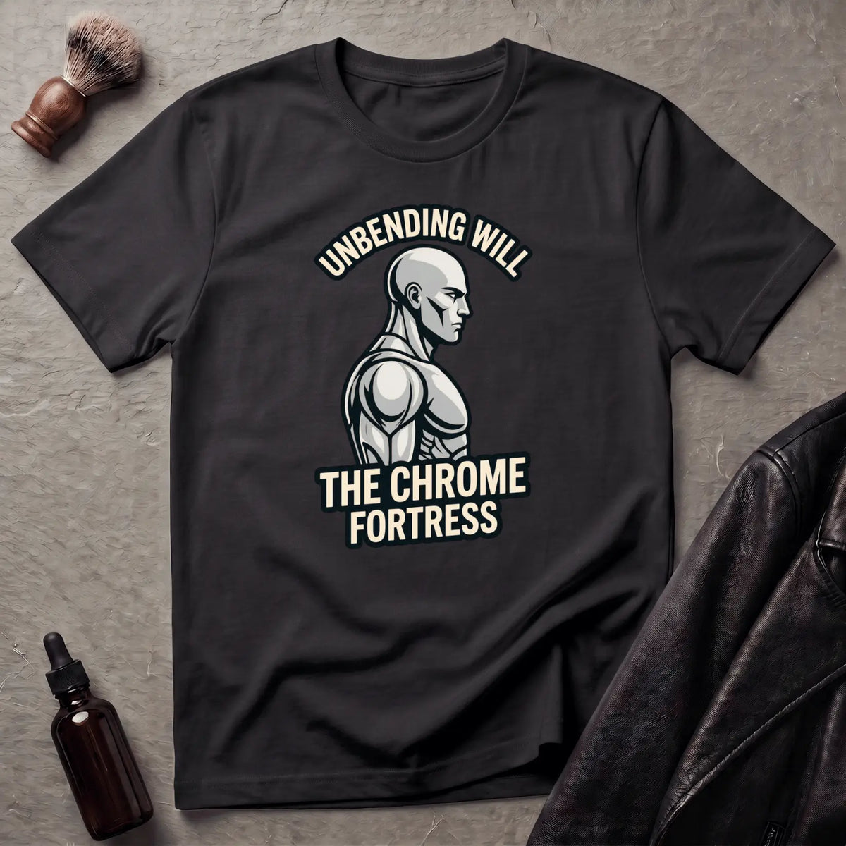 The Chrome Fortress Monk T‑Shirt