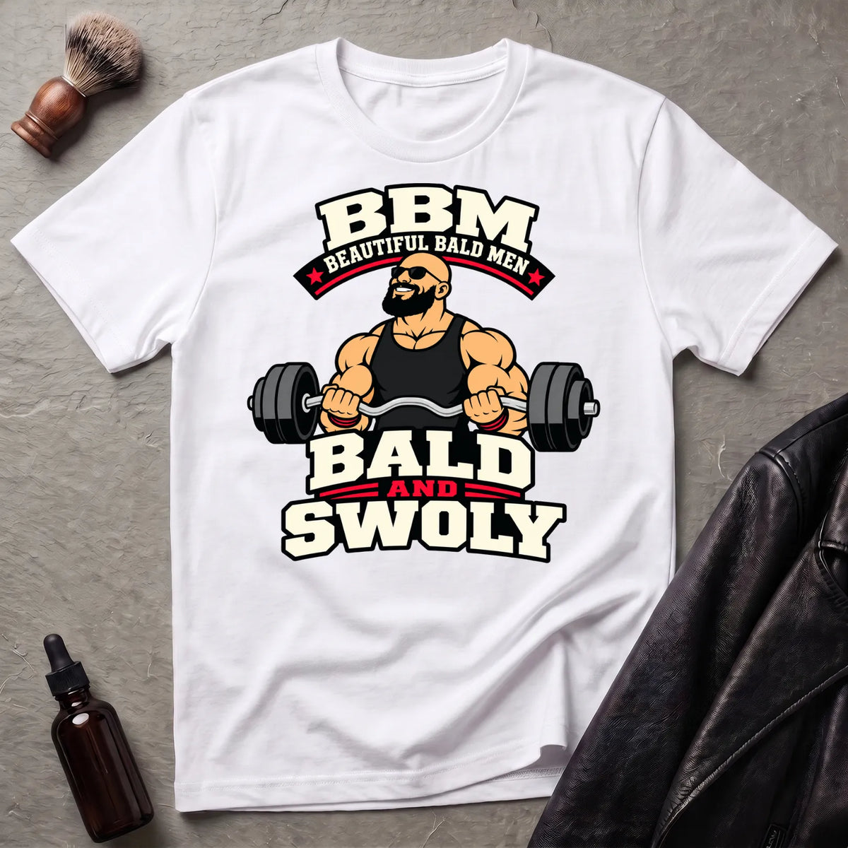 Bald and Swoly Version #1 T-Shirt