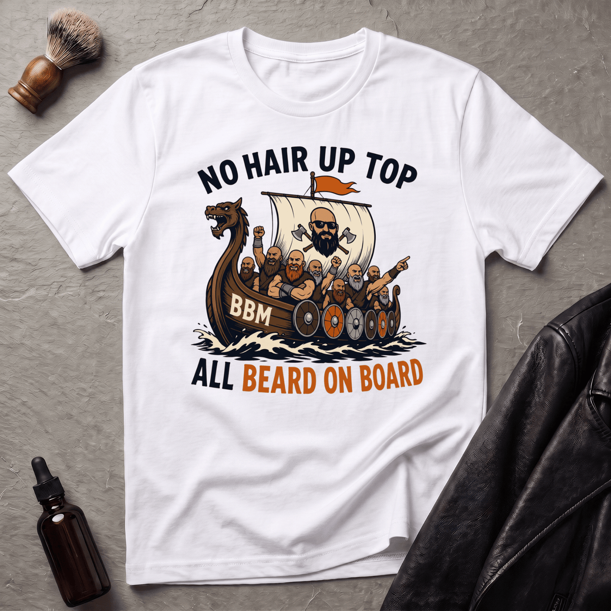 All Beard On Board Viking T‑Shirt