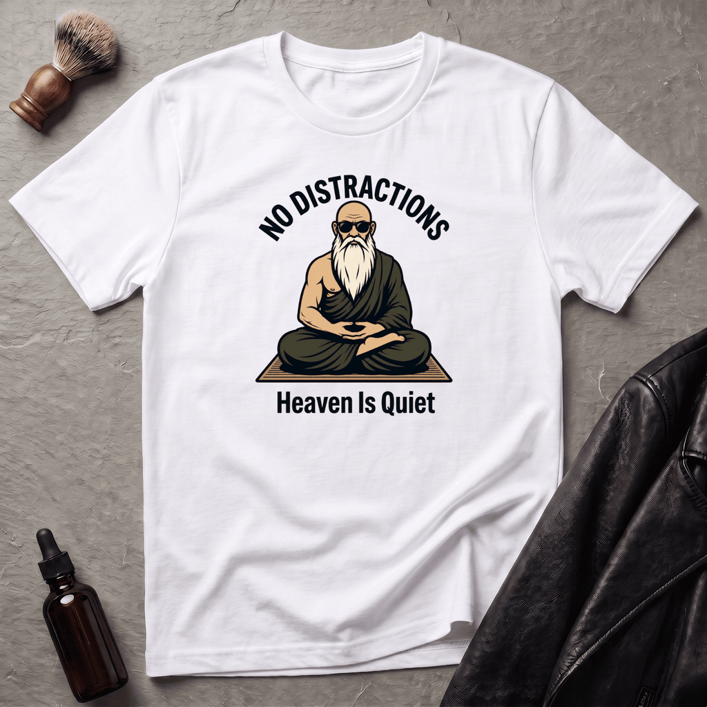 No Distractions Monk T‑Shirt