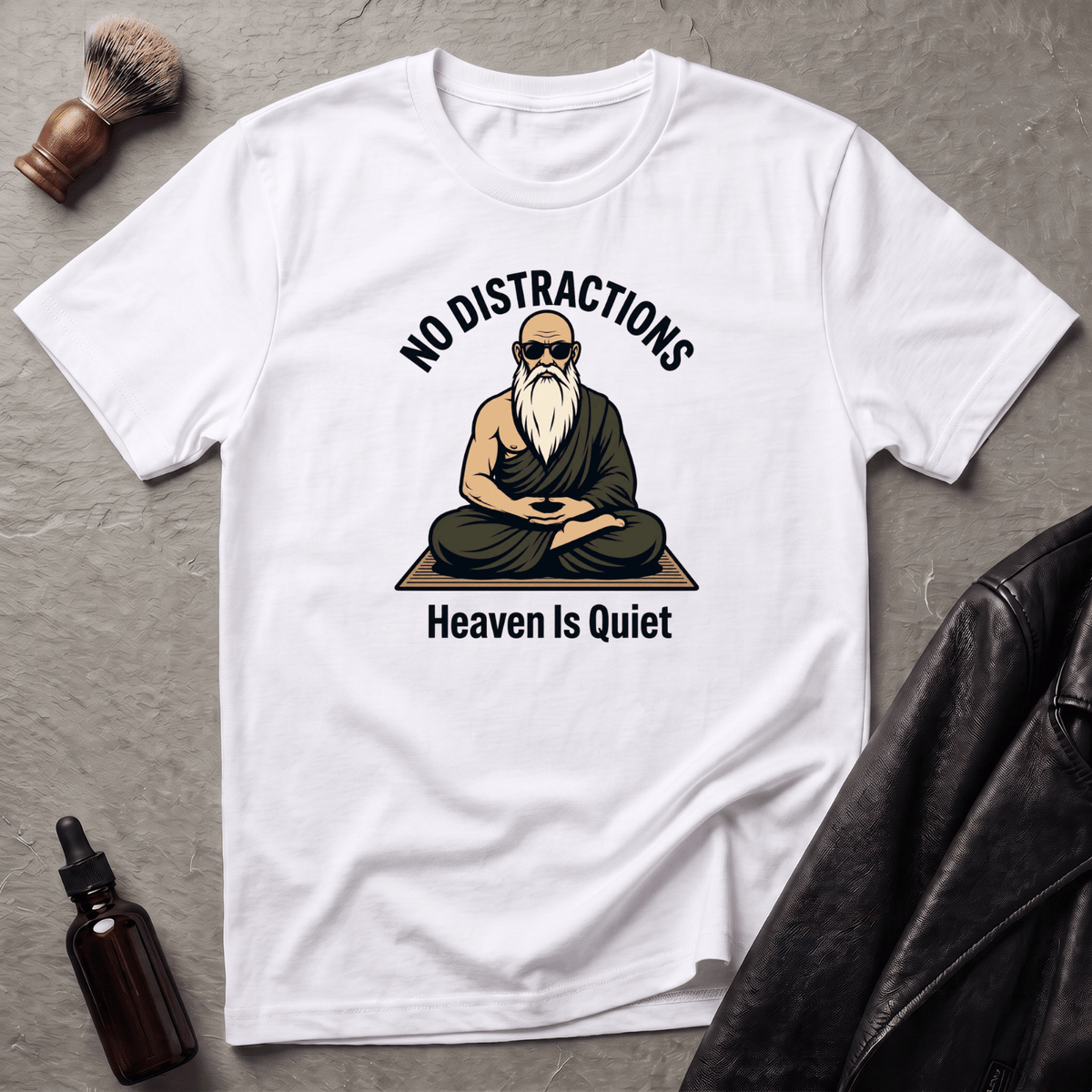 No Distractions Monk T‑Shirt