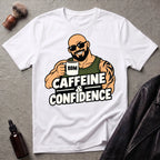 Caffeine and Confidence #1 Bold Statement T-Shirt
