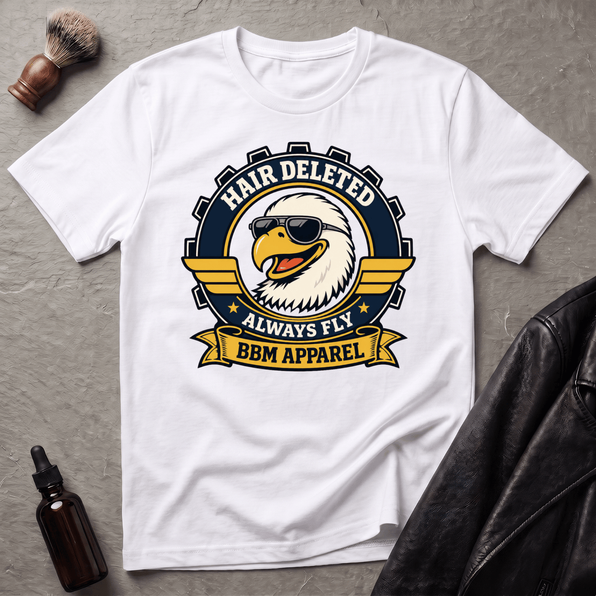 Hair Deleted Eagle T‑Shirt