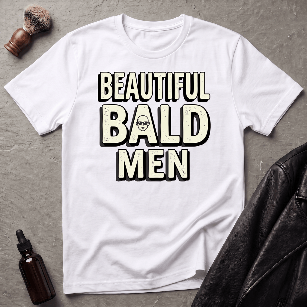 Beautiful Bald Men Logo T‑Shirt
