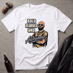 Bald Bearded and Awesome Player T‑Shirt