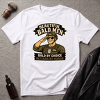 Bald By Choice Version #2 Military T‑Shirt