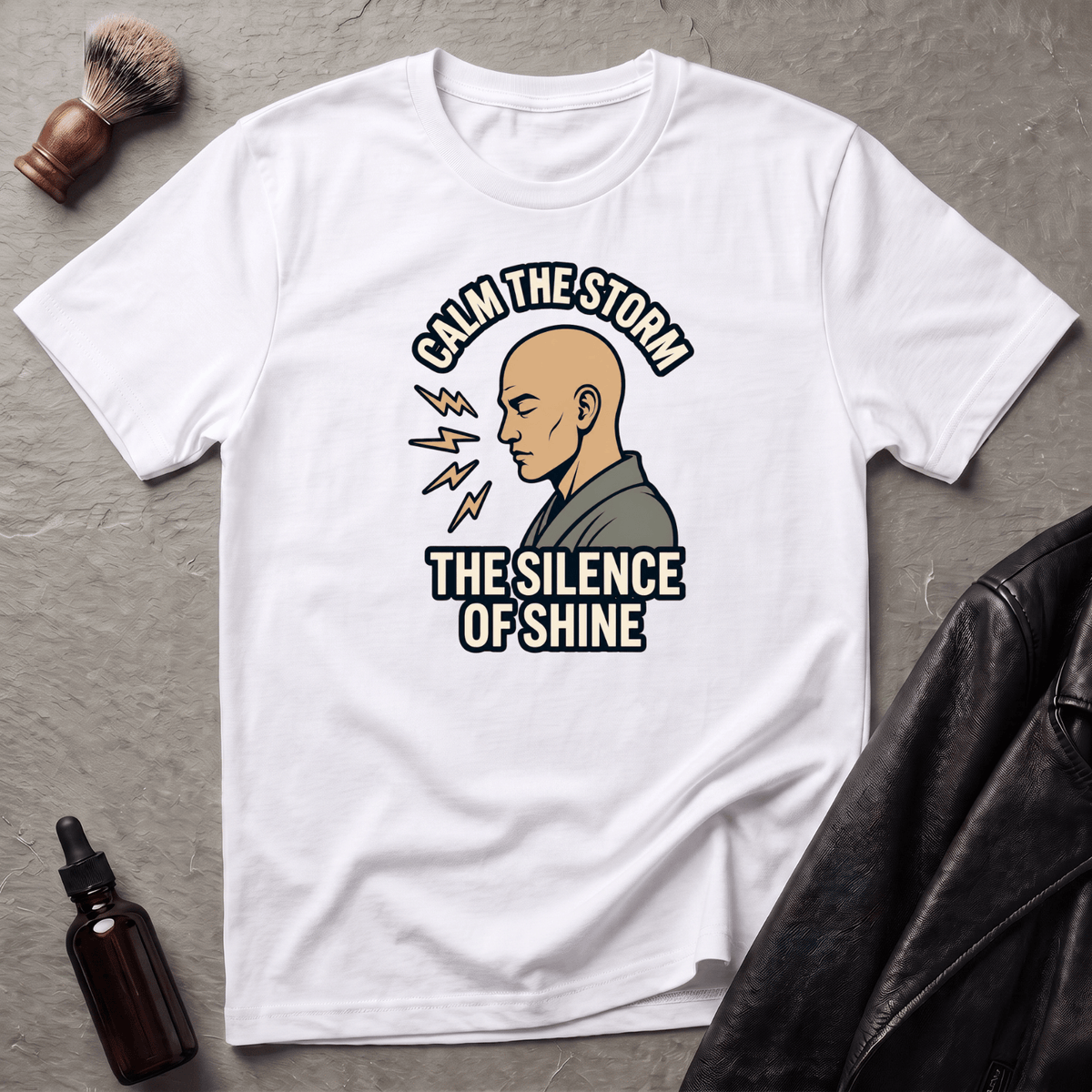 Calm The Storm Monk T‑Shirt